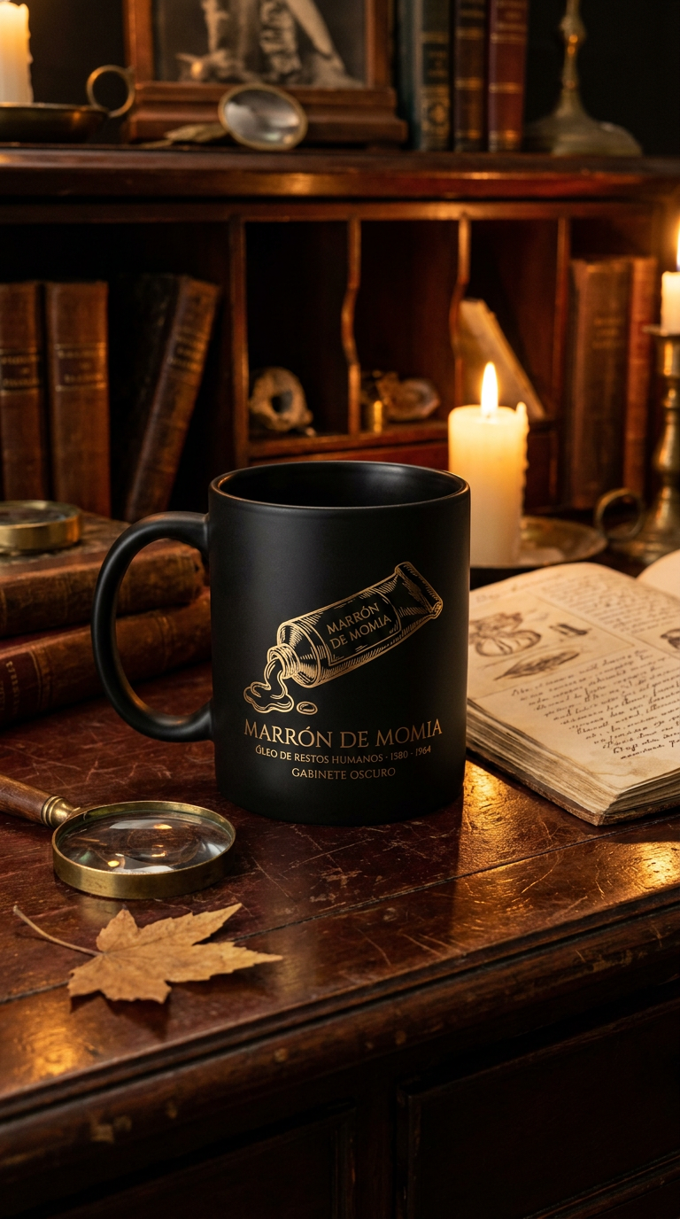 Taza de Colección Marrón de Momia