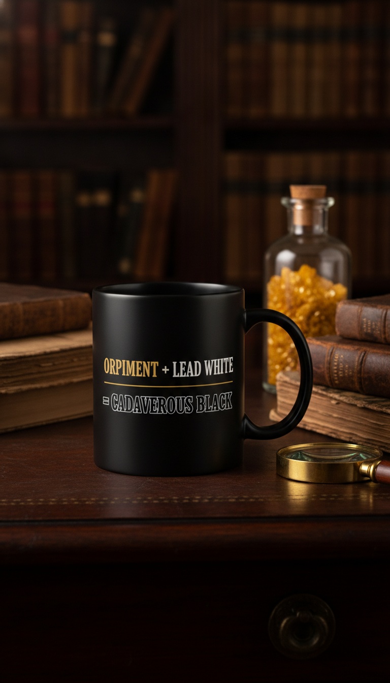 The Orpiment 1437 commemorative mug The Dark Cabinet