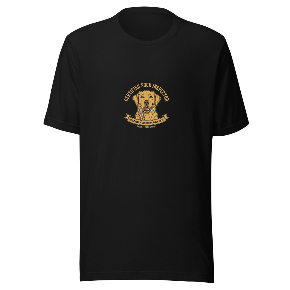Playera Certified Sock Inspector Labrador Retriever - Canine Archive